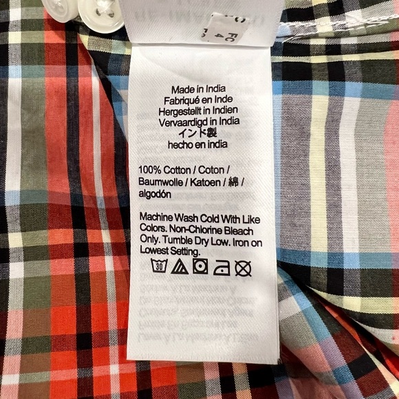 J. Crew Classic Fit Cotton Poplin Shirt in Snowy Stewart Tartan (12) - Picture 9 of 12